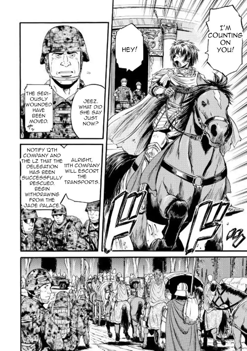 Gate - Jietai Kare no Chi nite, Kaku Tatakeri Chapter 79 page 10 - Chapter 79