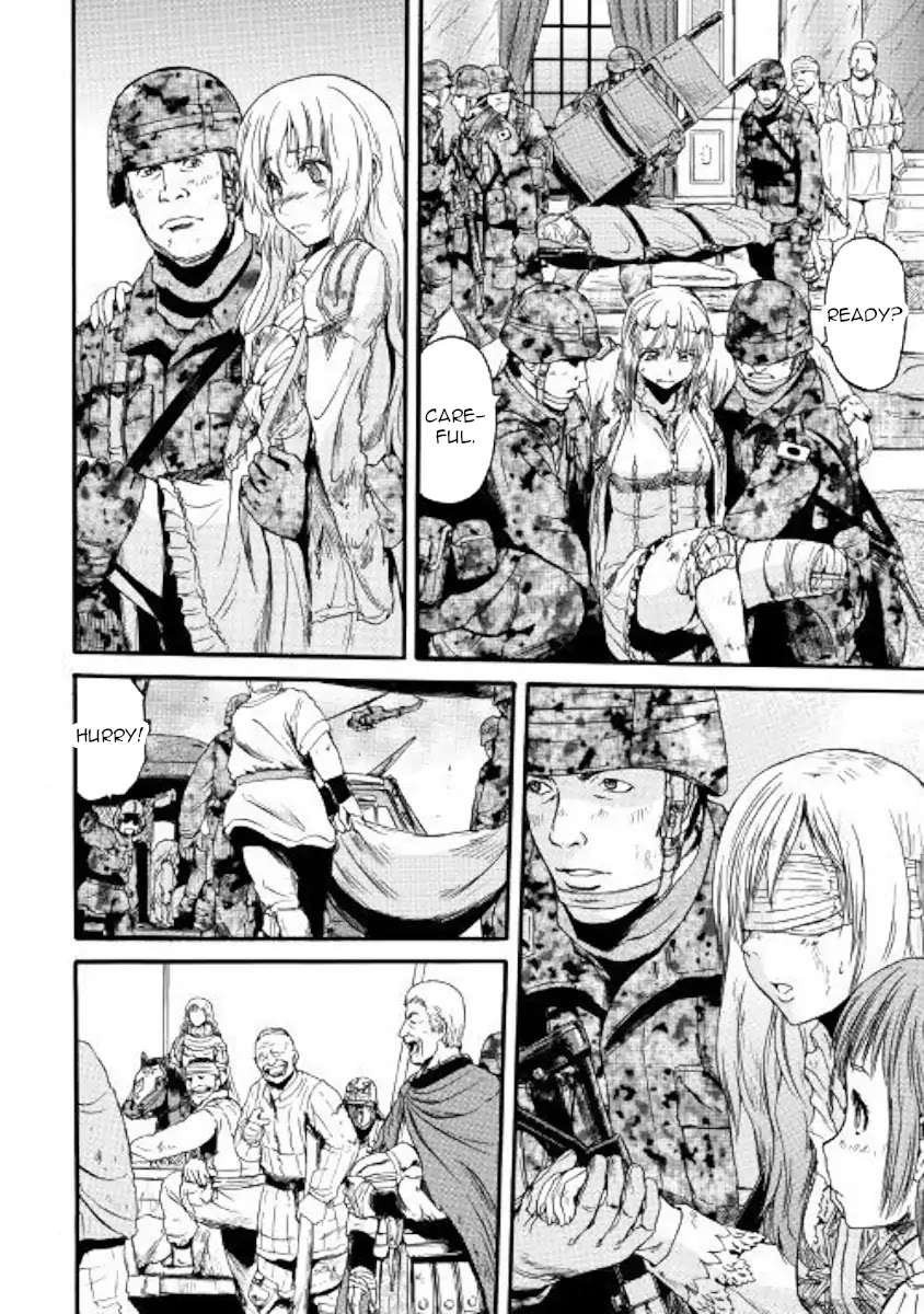 Gate - Jietai Kare no Chi nite, Kaku Tatakeri Chapter 79 page 4 - Chapter 79