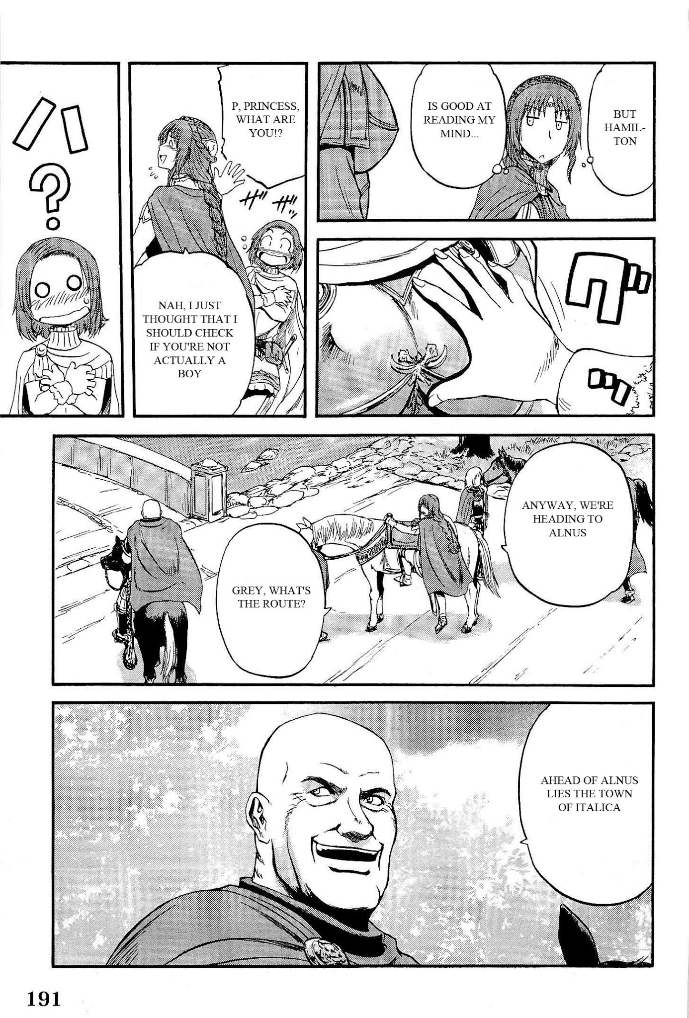 Gate - Jietai Kare no Chi nite, Kaku Tatakeri Chapter 8 page 26 - Chapter 8: Alnus Hill
