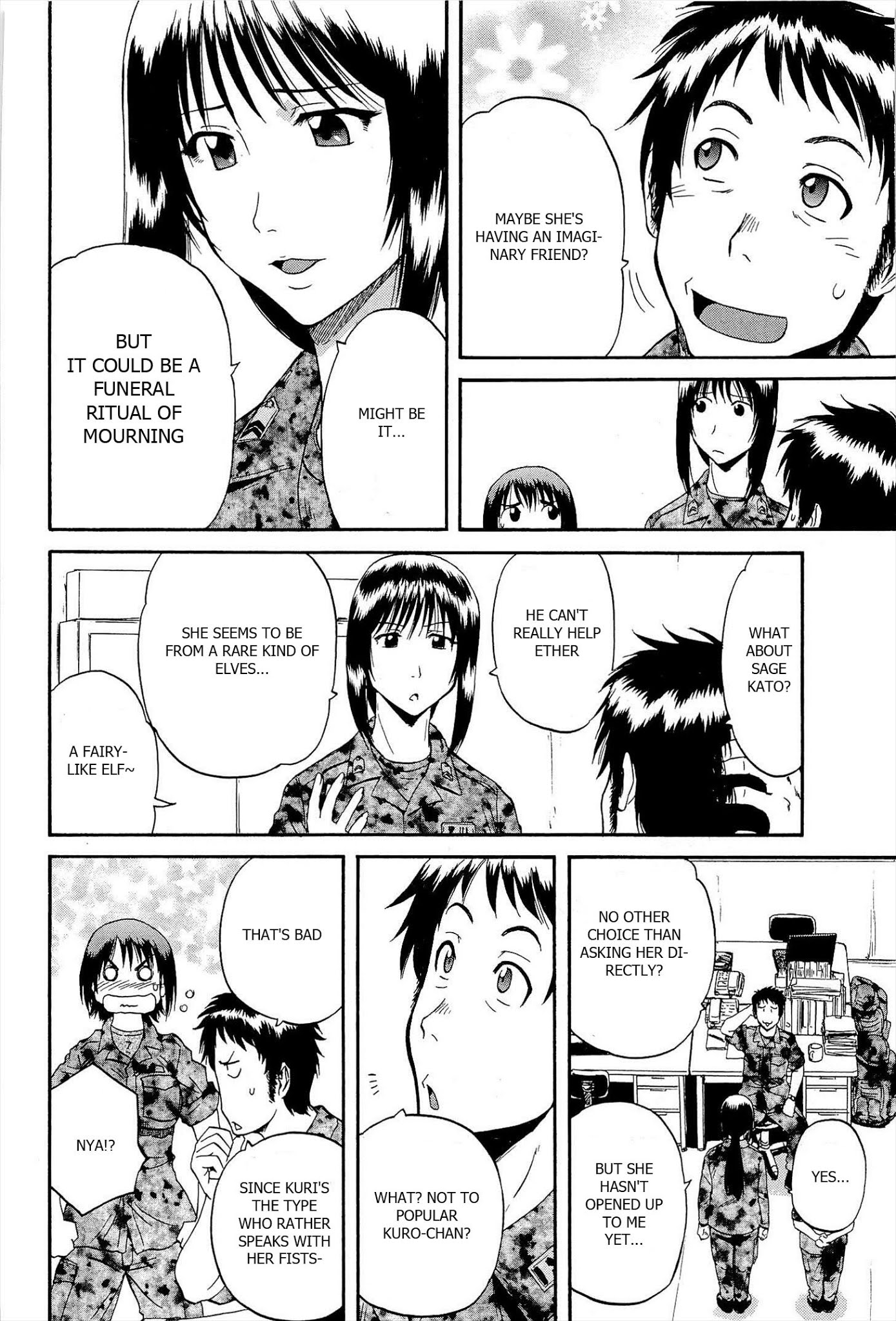Gate - Jietai Kare no Chi nite, Kaku Tatakeri Chapter 8 page 4 - Chapter 8: Alnus Hill