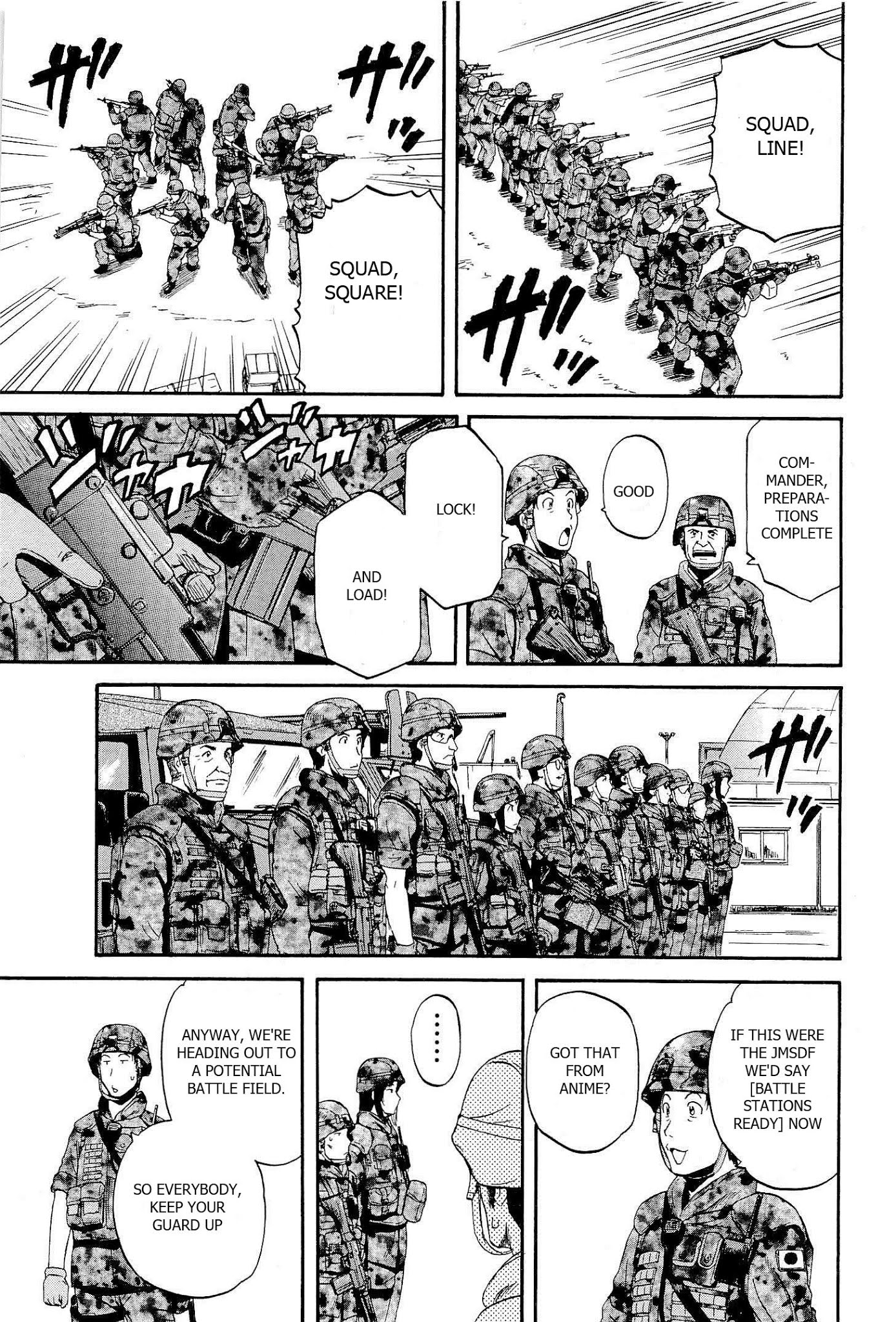 Gate - Jietai Kare no Chi nite, Kaku Tatakeri Chapter 8 page 6 - Chapter 8: Alnus Hill