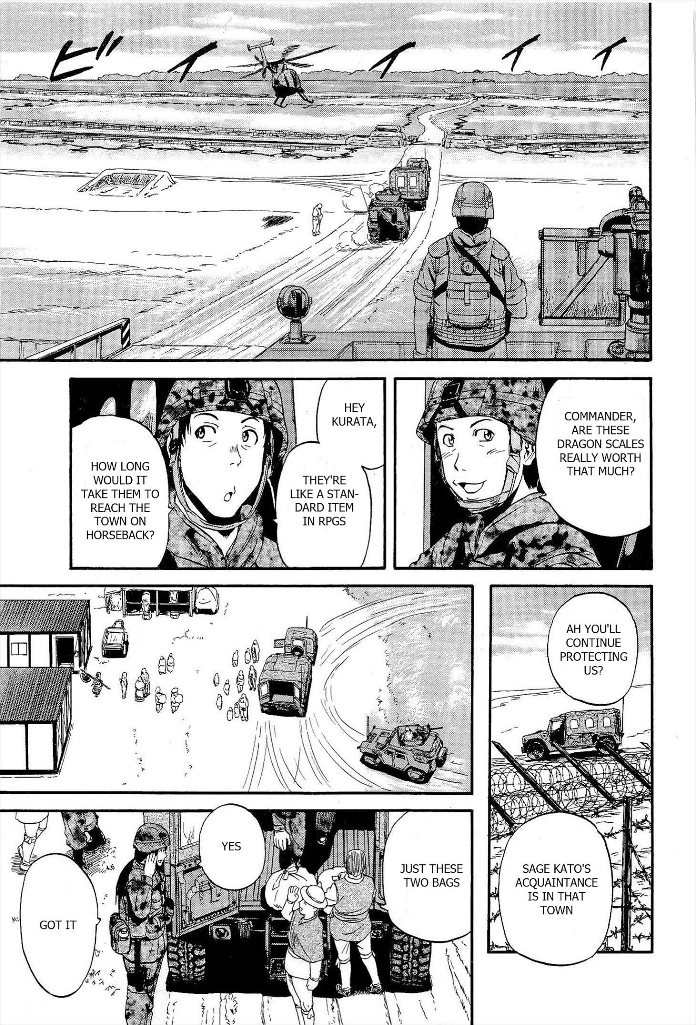 Gate - Jietai Kare no Chi nite, Kaku Tatakeri Chapter 8 page 7 - Chapter 8: Alnus Hill