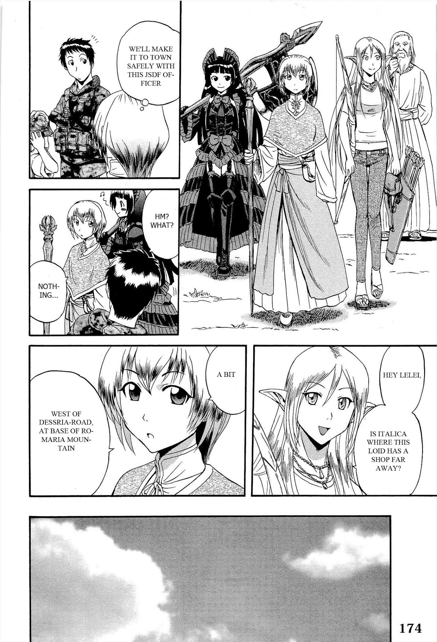 Gate - Jietai Kare no Chi nite, Kaku Tatakeri Chapter 8 page 8 - Chapter 8: Alnus Hill