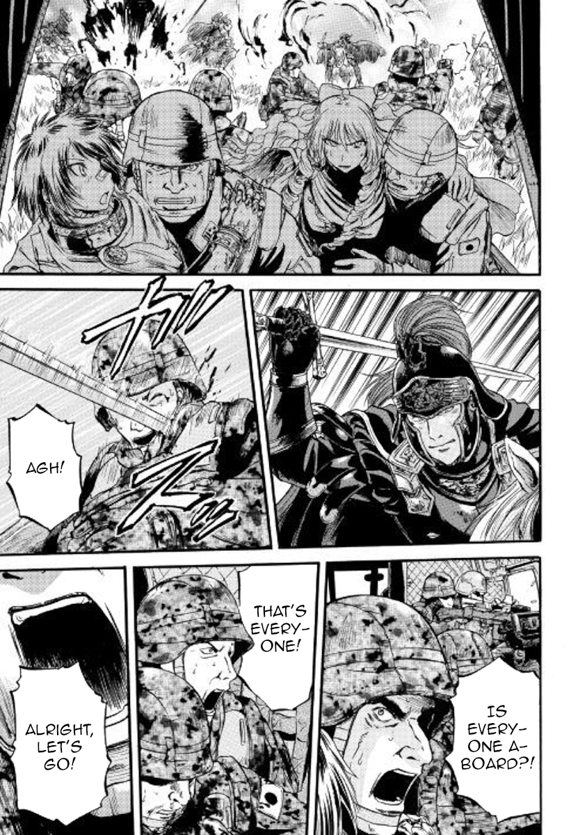 Gate - Jietai Kare no Chi nite, Kaku Tatakeri Chapter 80 page 9 - Chapter 80