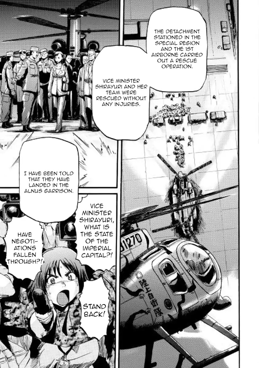 Gate - Jietai Kare no Chi nite, Kaku Tatakeri Chapter 81 page 3 - Chapter 81
