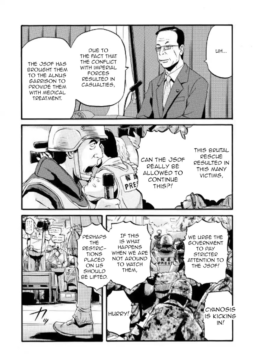 Gate - Jietai Kare no Chi nite, Kaku Tatakeri Chapter 81 page 6 - Chapter 81