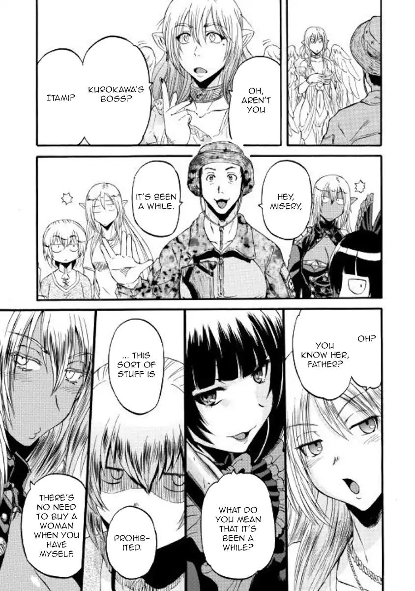 Gate - Jietai Kare no Chi nite, Kaku Tatakeri Chapter 82 page 35 - Chapter 82