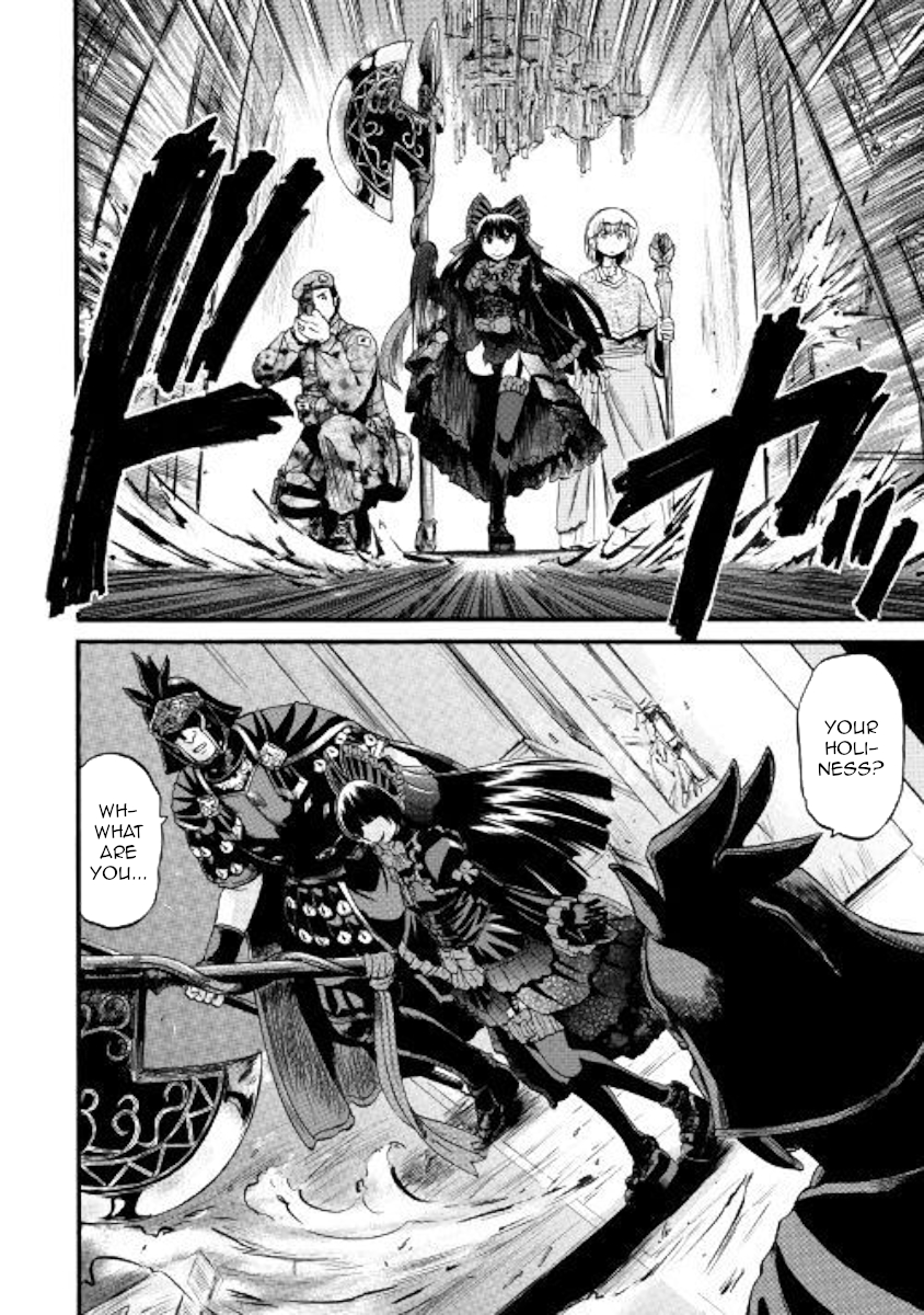Gate - Jietai Kare no Chi nite, Kaku Tatakeri Chapter 84 page 10 - Chapter 84