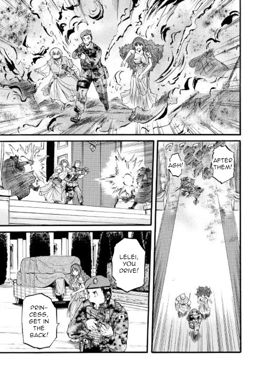Gate - Jietai Kare no Chi nite, Kaku Tatakeri Chapter 85.2 page 11 - Chapter 85.2