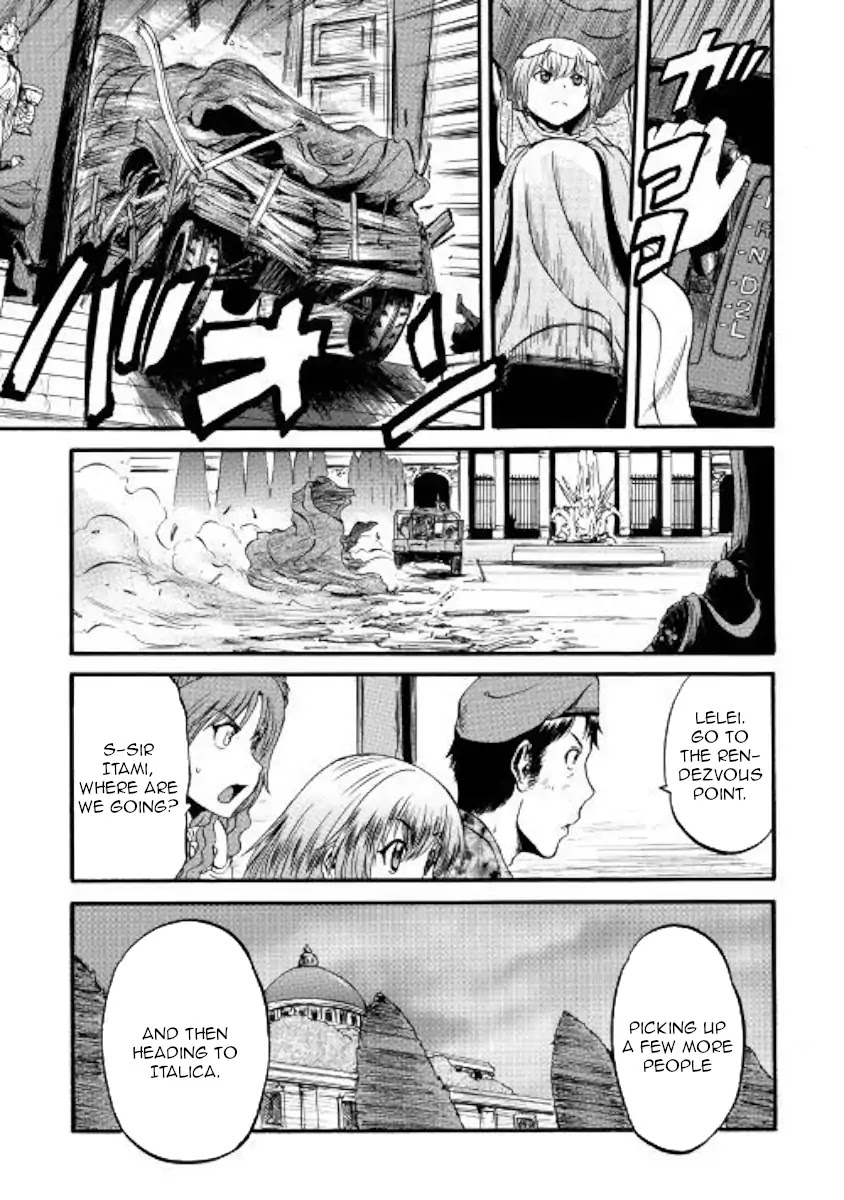 Gate - Jietai Kare no Chi nite, Kaku Tatakeri Chapter 85.2 page 15 - Chapter 85.2