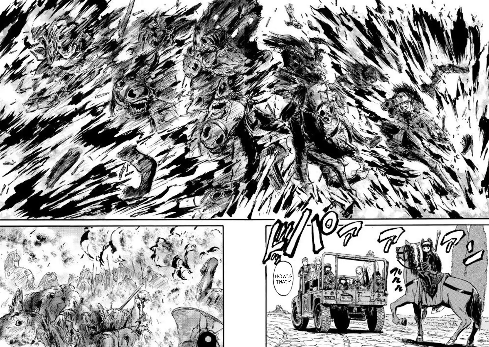 Gate - Jietai Kare no Chi nite, Kaku Tatakeri Chapter 85.2 page 35 - Chapter 85.2
