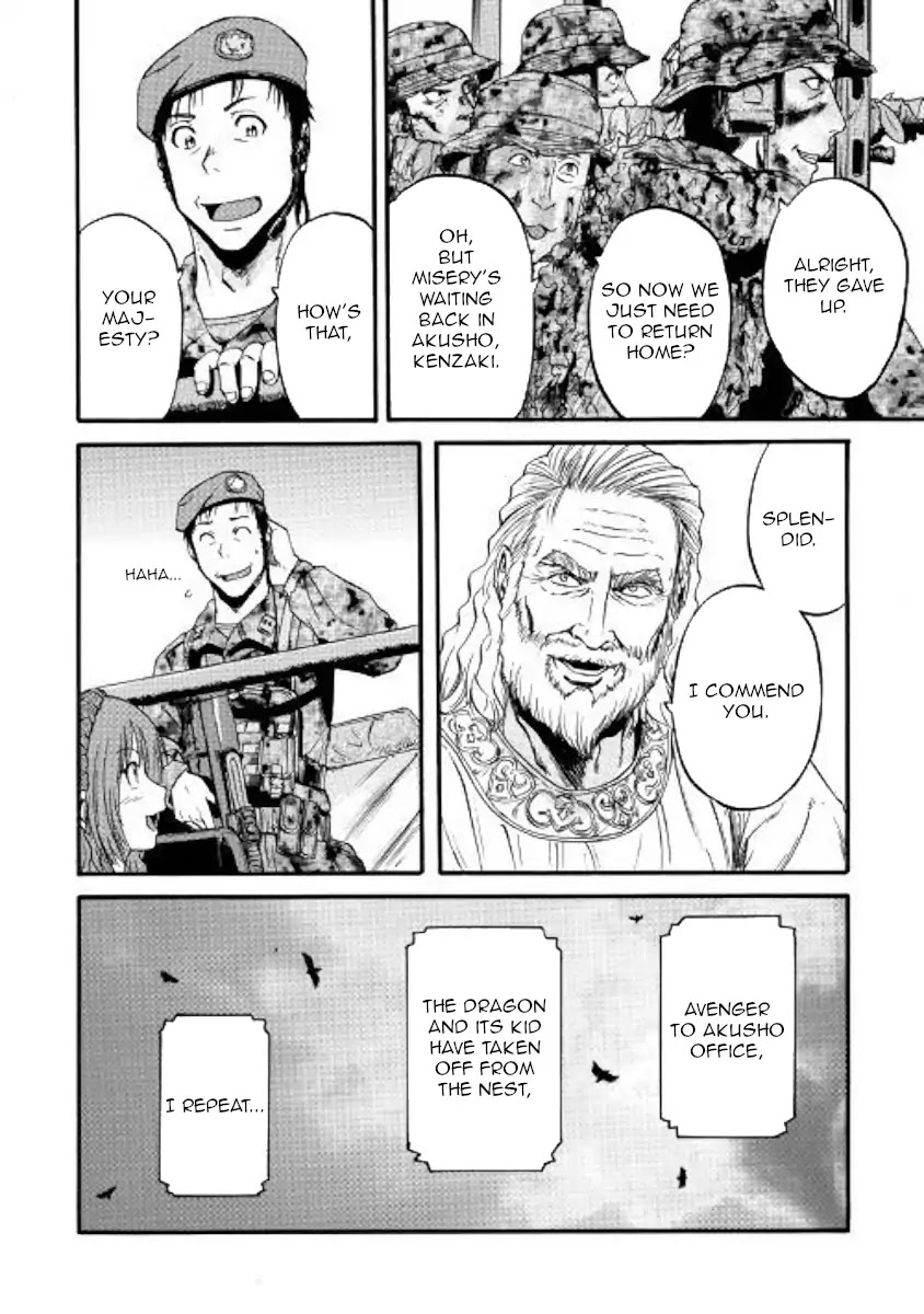 Gate - Jietai Kare no Chi nite, Kaku Tatakeri Chapter 85.2 page 36 - Chapter 85.2