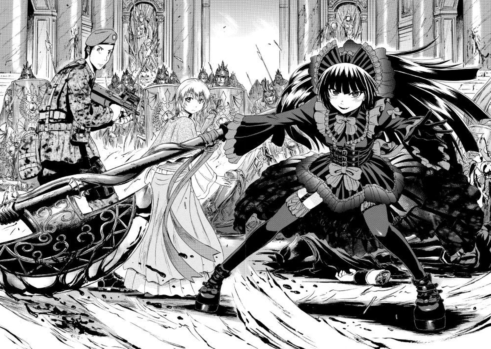 Gate - Jietai Kare no Chi nite, Kaku Tatakeri Chapter 85 page 2 - Chapter 85