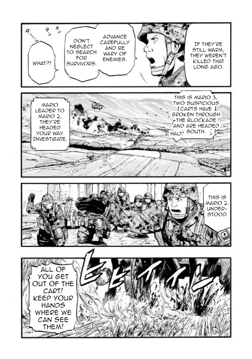 Gate - Jietai Kare no Chi nite, Kaku Tatakeri Chapter 87 page 13 - Chapter 87