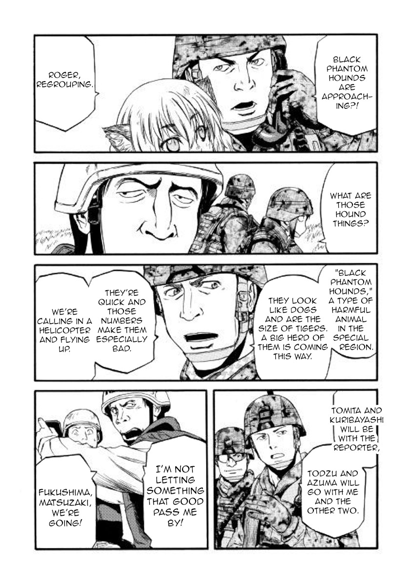 Gate - Jietai Kare no Chi nite, Kaku Tatakeri Chapter 87 page 23 - Chapter 87