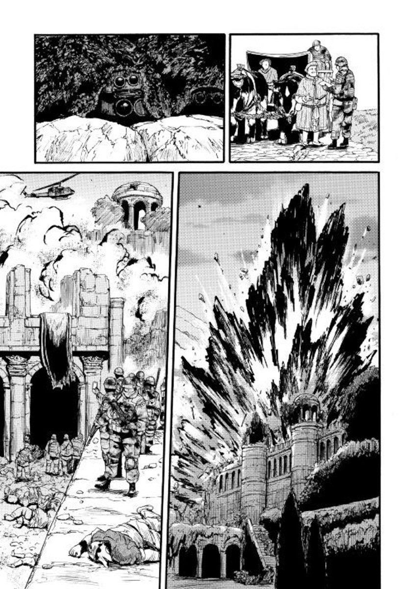 Gate - Jietai Kare no Chi nite, Kaku Tatakeri Chapter 87 page 3 - Chapter 87
