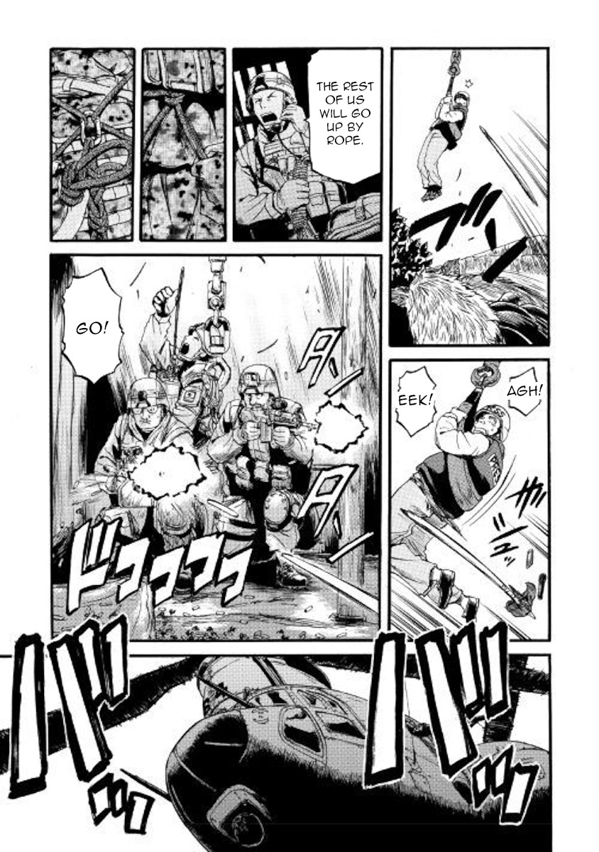 Gate - Jietai Kare no Chi nite, Kaku Tatakeri Chapter 88 page 14 - Chapter 88