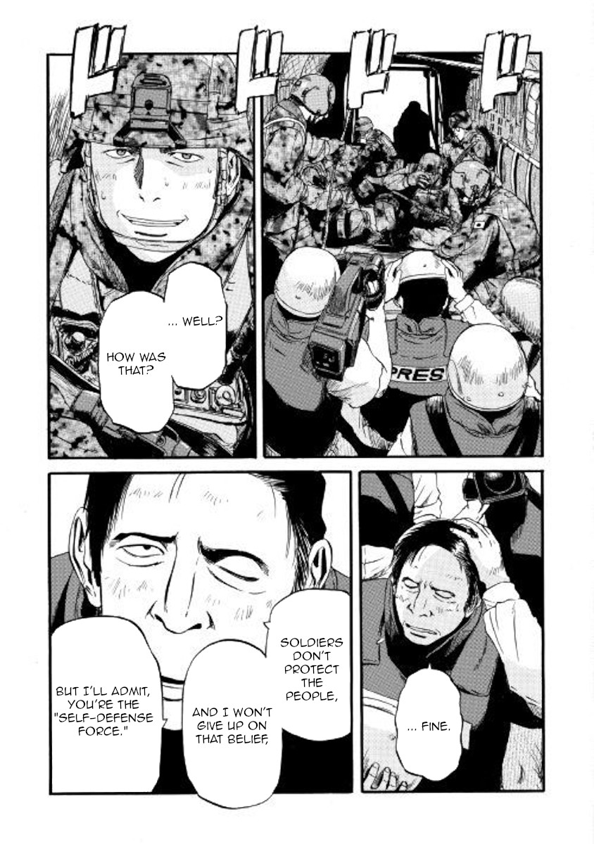 Gate - Jietai Kare no Chi nite, Kaku Tatakeri Chapter 88 page 23 - Chapter 88