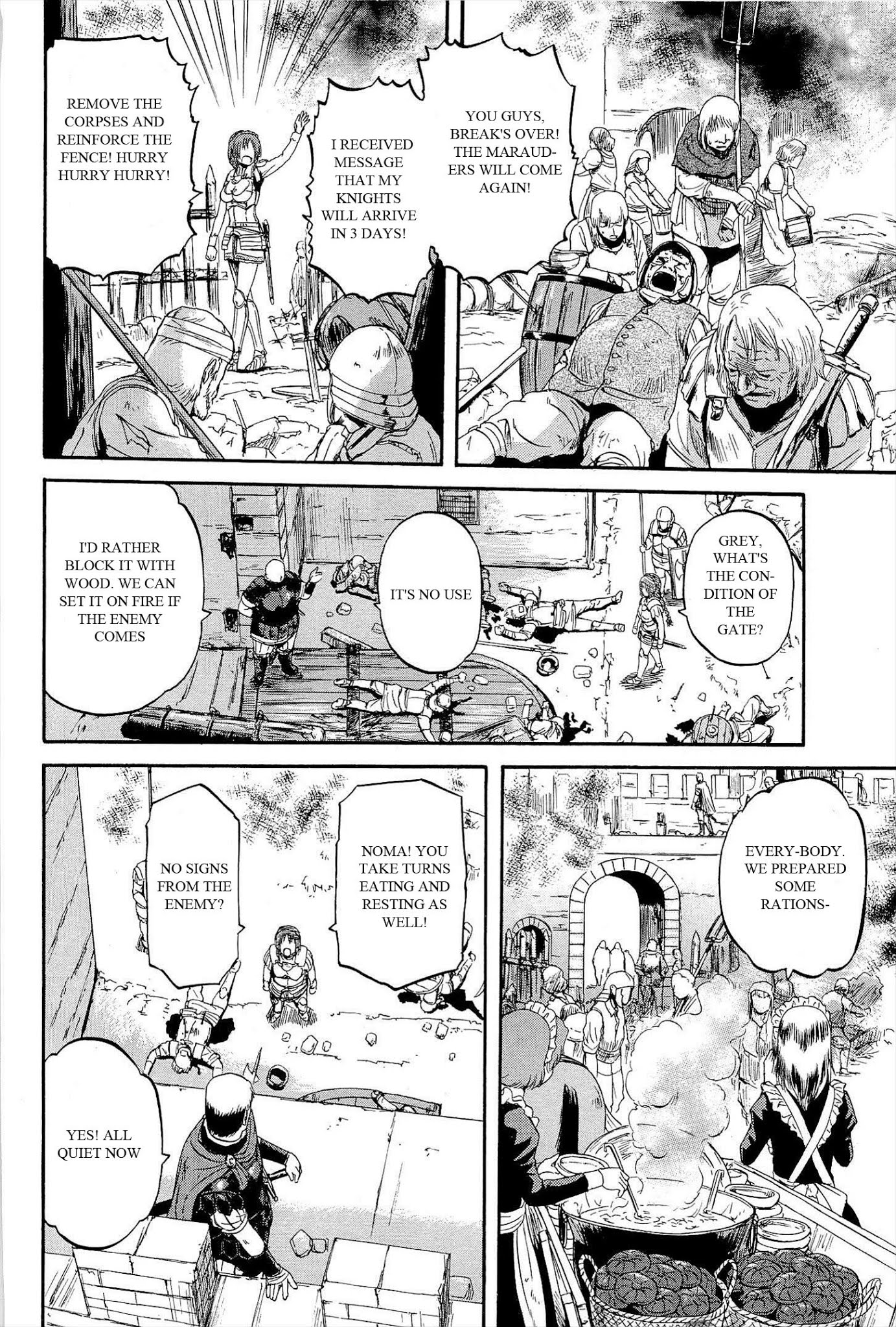 Gate - Jietai Kare no Chi nite, Kaku Tatakeri Chapter 9 page 14 - Chapter 9: The Italica Crisis