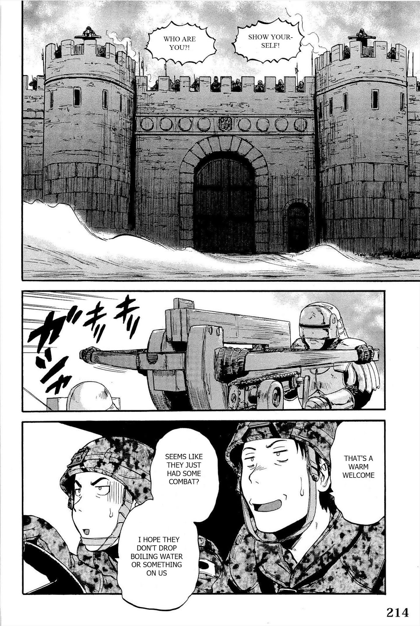 Gate - Jietai Kare no Chi nite, Kaku Tatakeri Chapter 9 page 22 - Chapter 9: The Italica Crisis