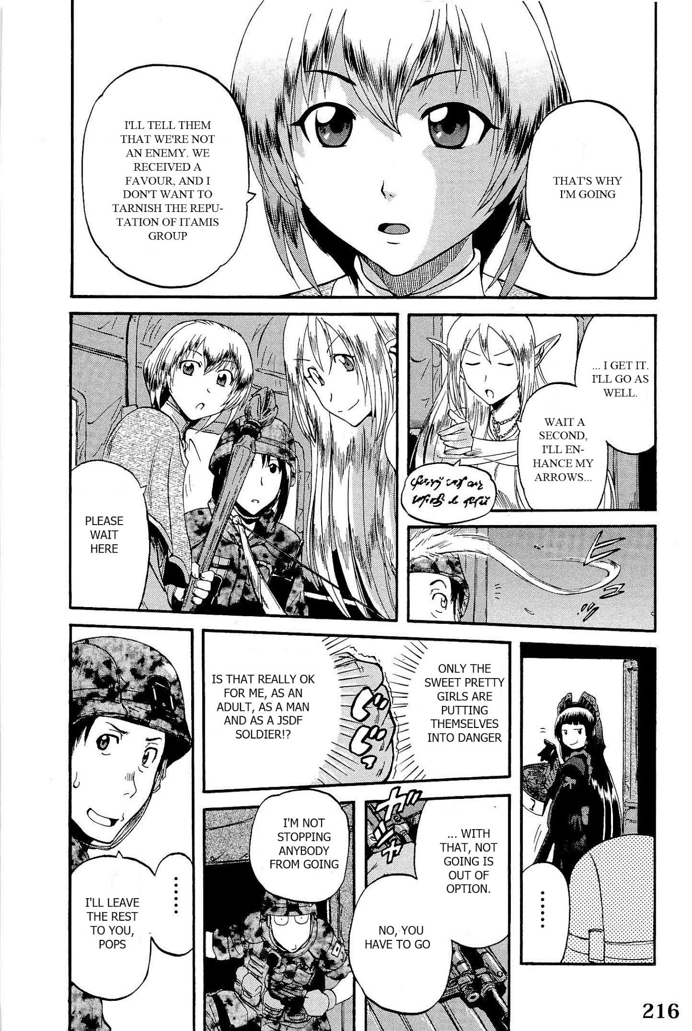 Gate - Jietai Kare no Chi nite, Kaku Tatakeri Chapter 9 page 24 - Chapter 9: The Italica Crisis