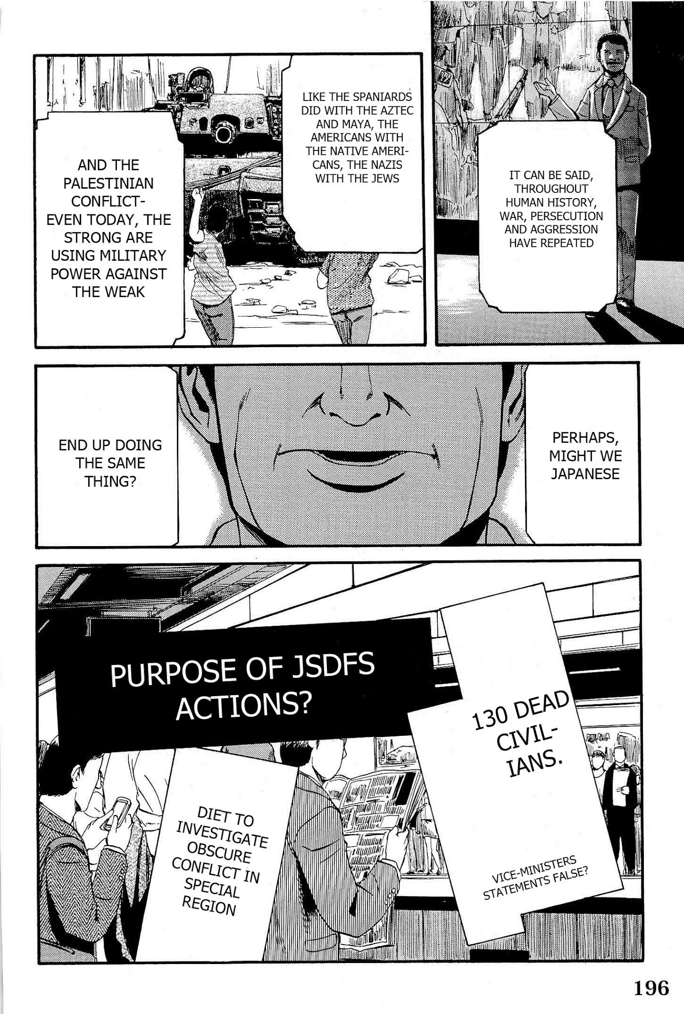 Gate - Jietai Kare no Chi nite, Kaku Tatakeri Chapter 9 page 4 - Chapter 9: The Italica Crisis