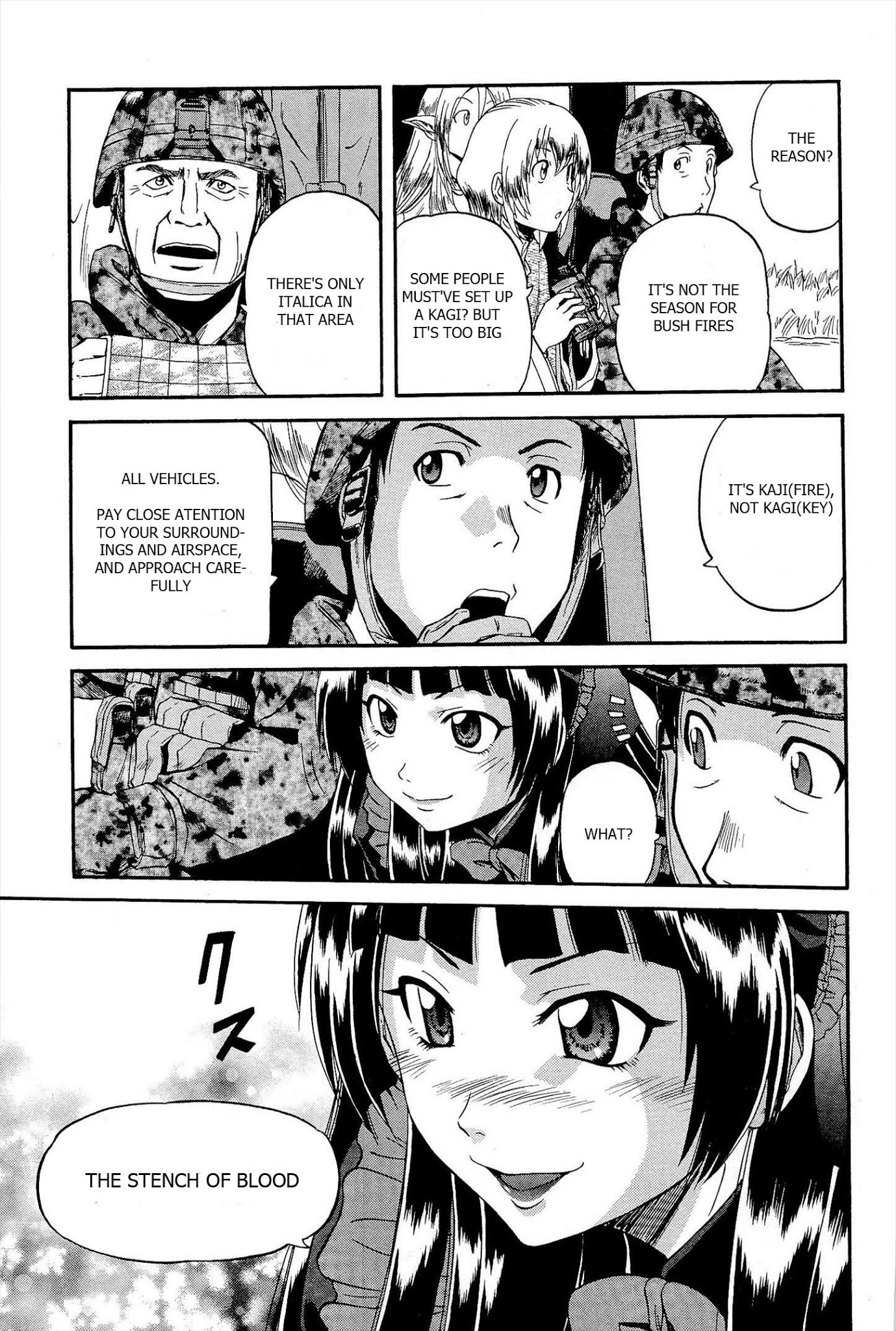 Gate - Jietai Kare no Chi nite, Kaku Tatakeri Chapter 9 page 9 - Chapter 9: The Italica Crisis