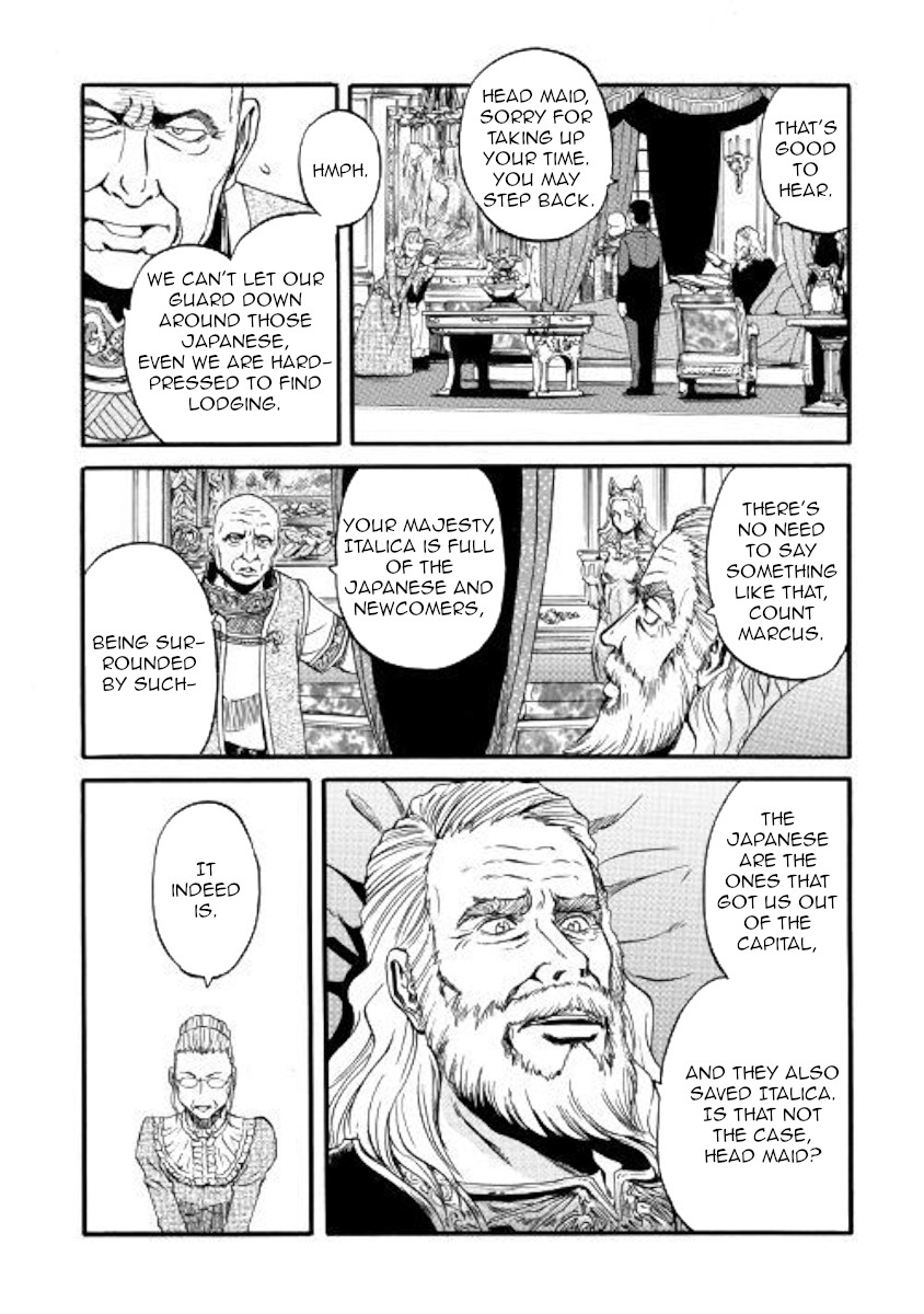Gate - Jietai Kare no Chi nite, Kaku Tatakeri Chapter 90 page 17 - Chapter 90