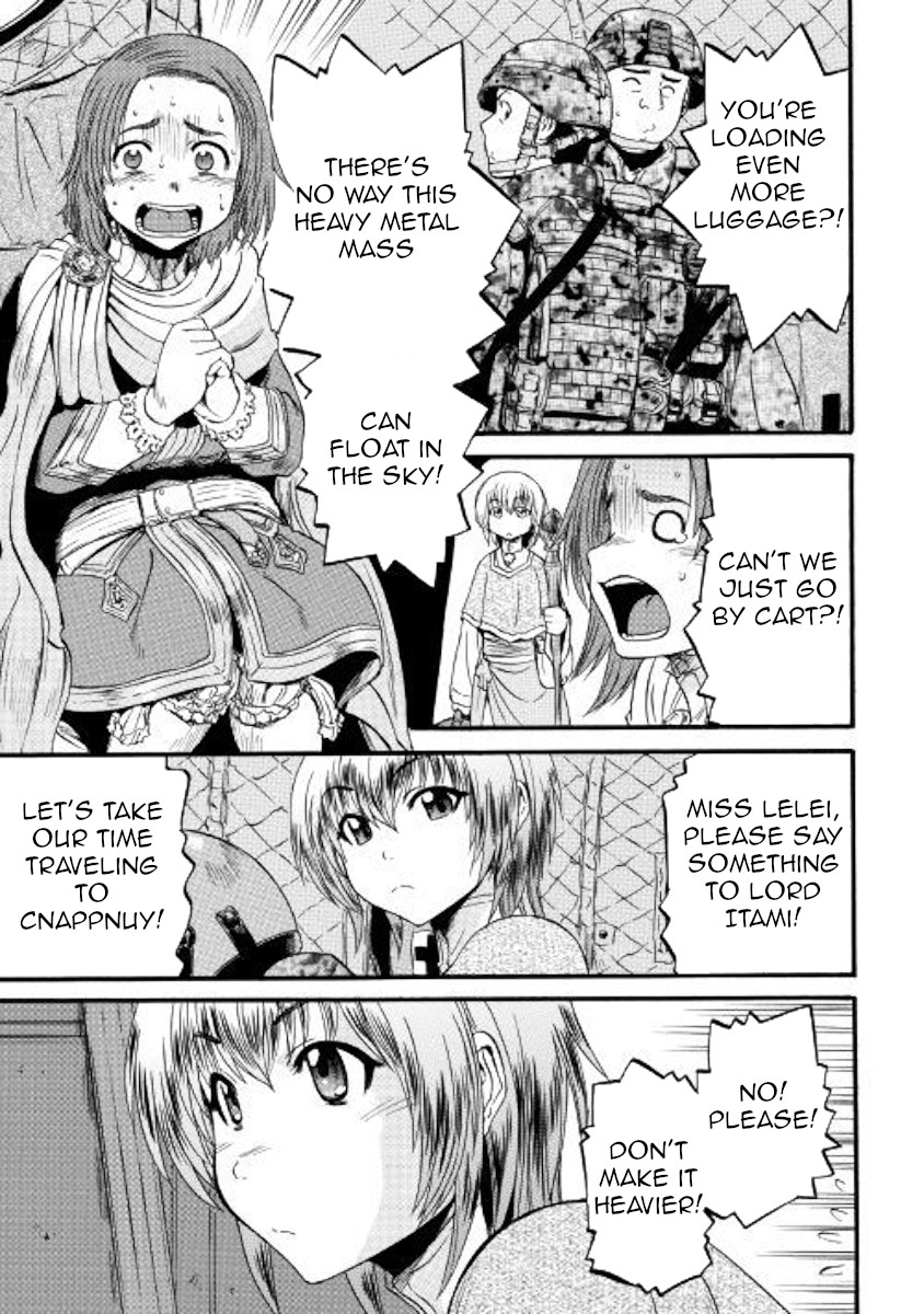 Gate - Jietai Kare no Chi nite, Kaku Tatakeri Chapter 92 page 14 - Chapter 92