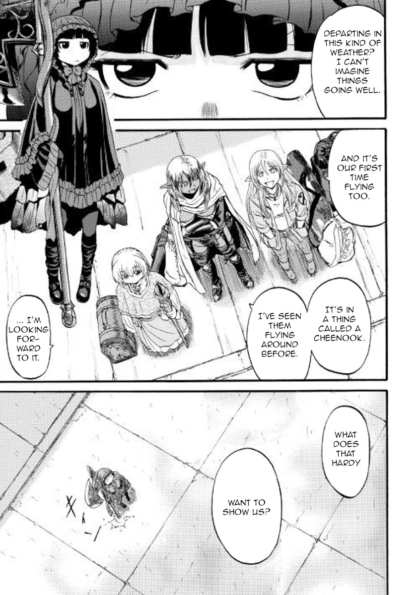 Gate - Jietai Kare no Chi nite, Kaku Tatakeri Chapter 92 page 3 - Chapter 92