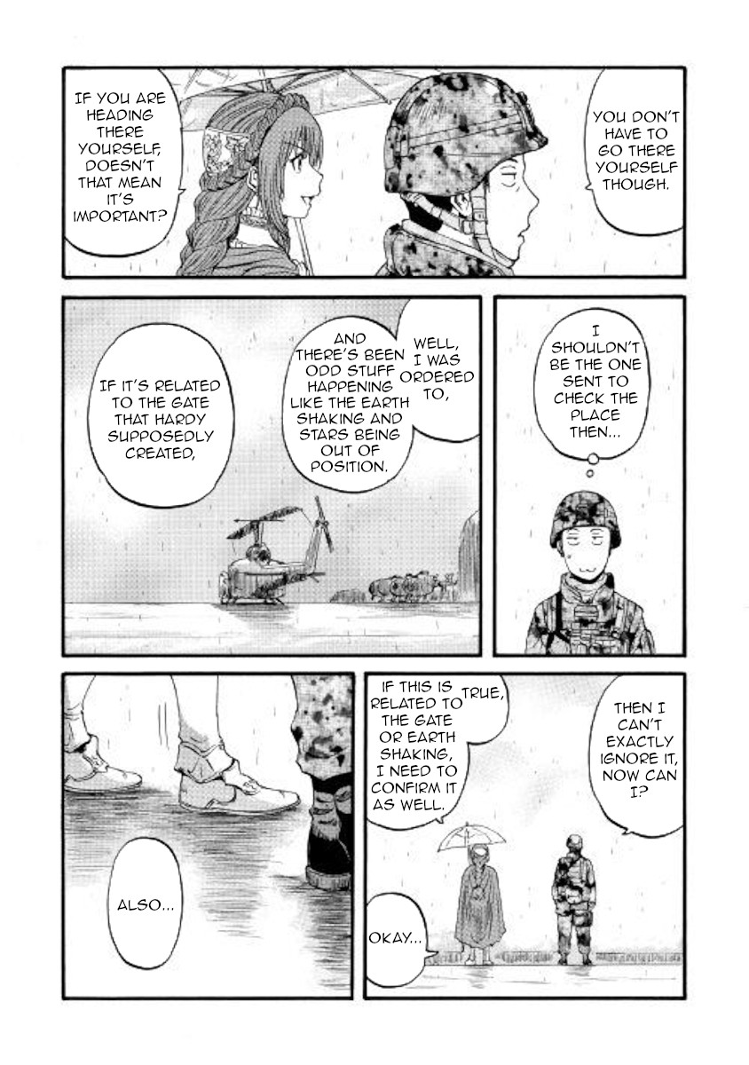 Gate - Jietai Kare no Chi nite, Kaku Tatakeri Chapter 92 page 5 - Chapter 92