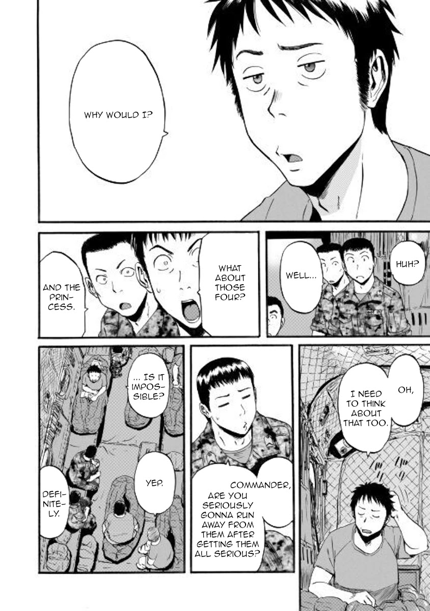 Gate - Jietai Kare no Chi nite, Kaku Tatakeri Chapter 96 page 10 - Chapter 96
