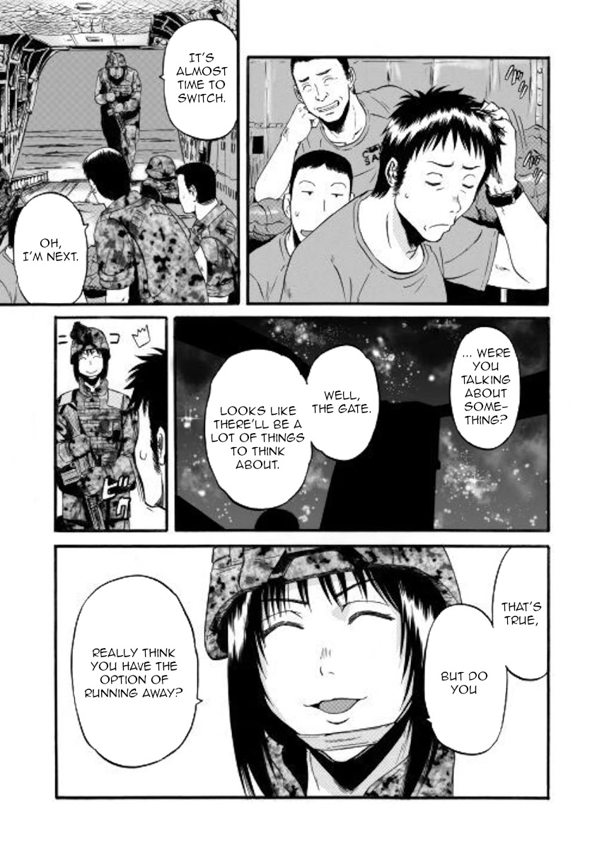 Gate - Jietai Kare no Chi nite, Kaku Tatakeri Chapter 96 page 15 - Chapter 96