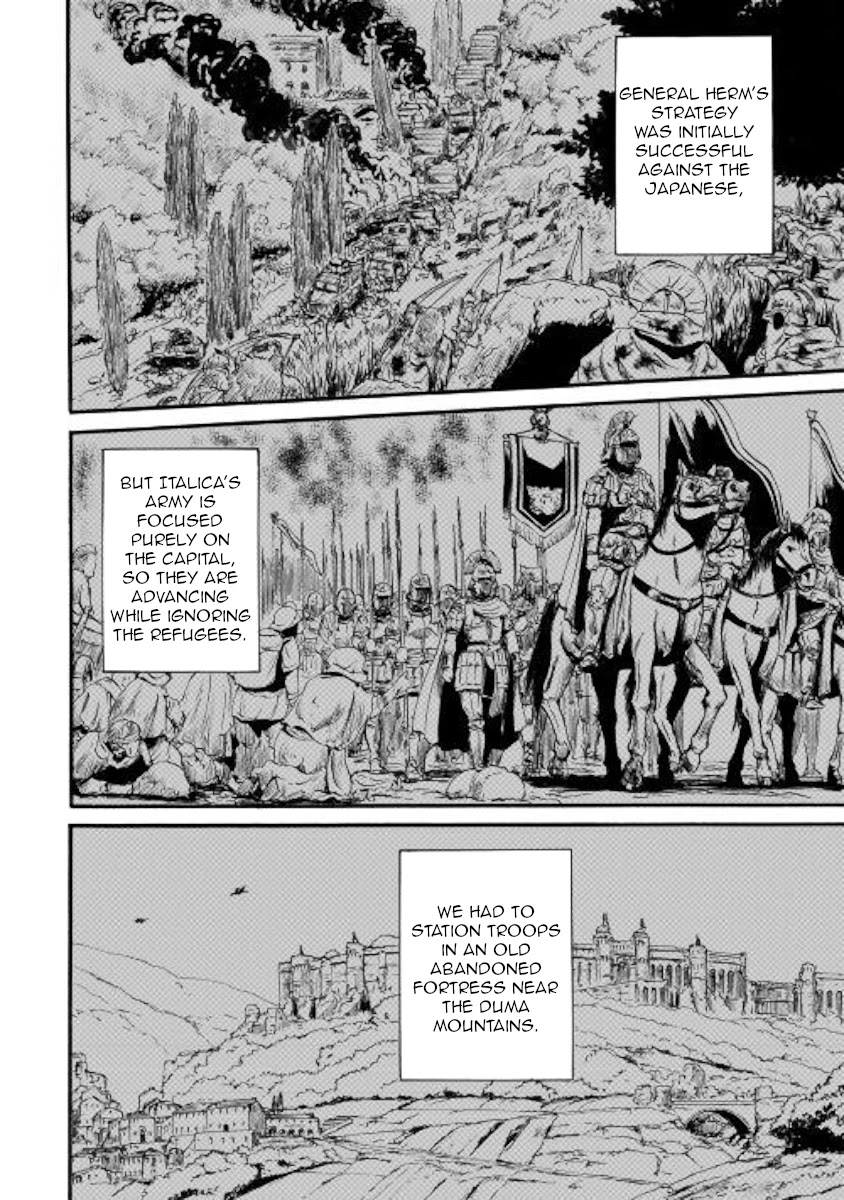Gate - Jietai Kare no Chi nite, Kaku Tatakeri Chapter 96 page 21 - Chapter 96