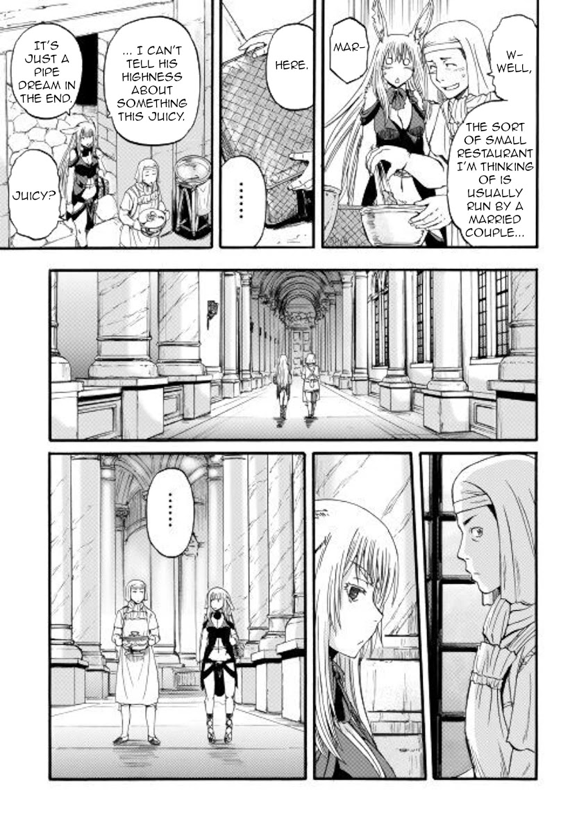 Gate - Jietai Kare no Chi nite, Kaku Tatakeri Chapter 96 page 34 - Chapter 96