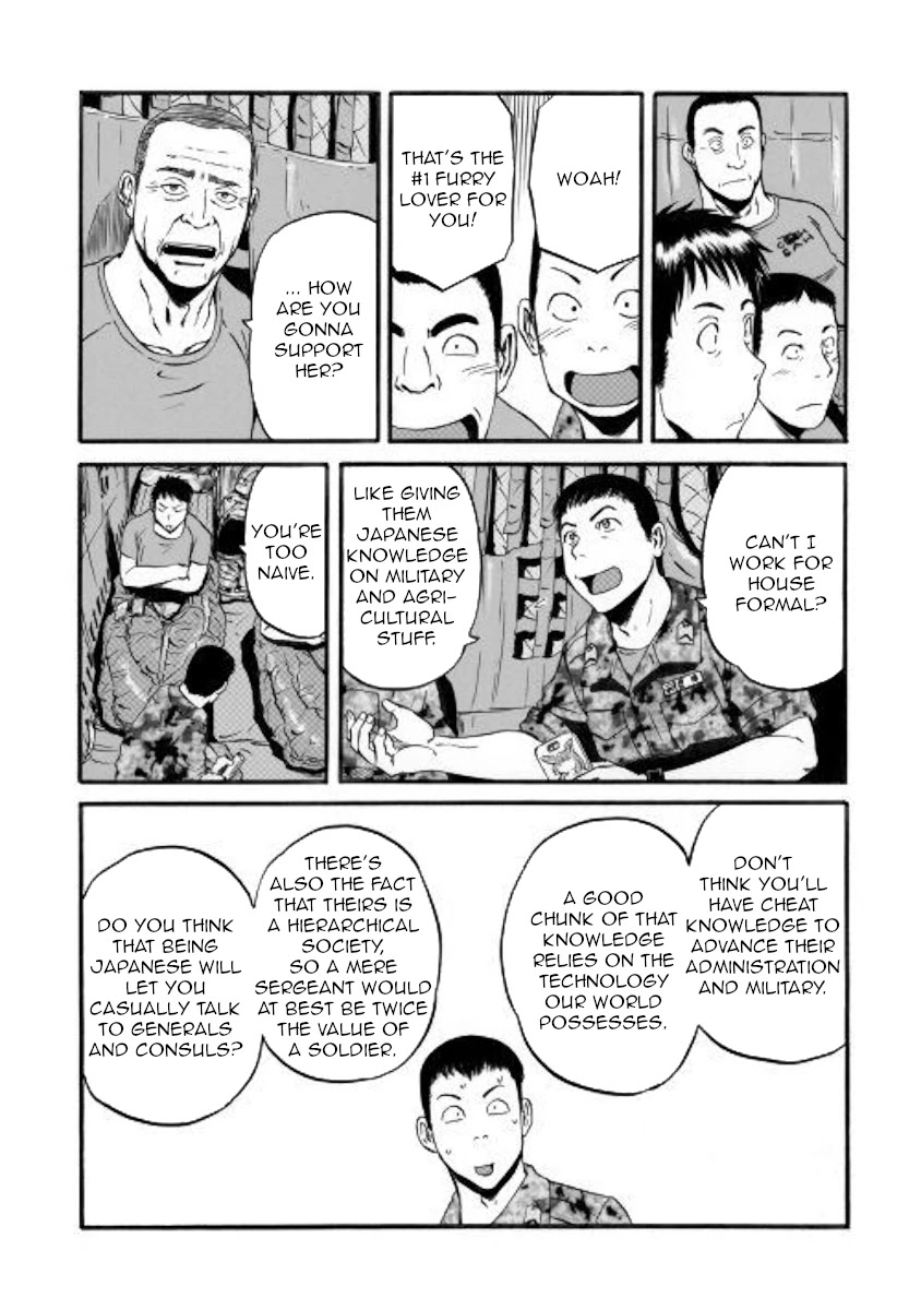 Gate - Jietai Kare no Chi nite, Kaku Tatakeri Chapter 96 page 7 - Chapter 96