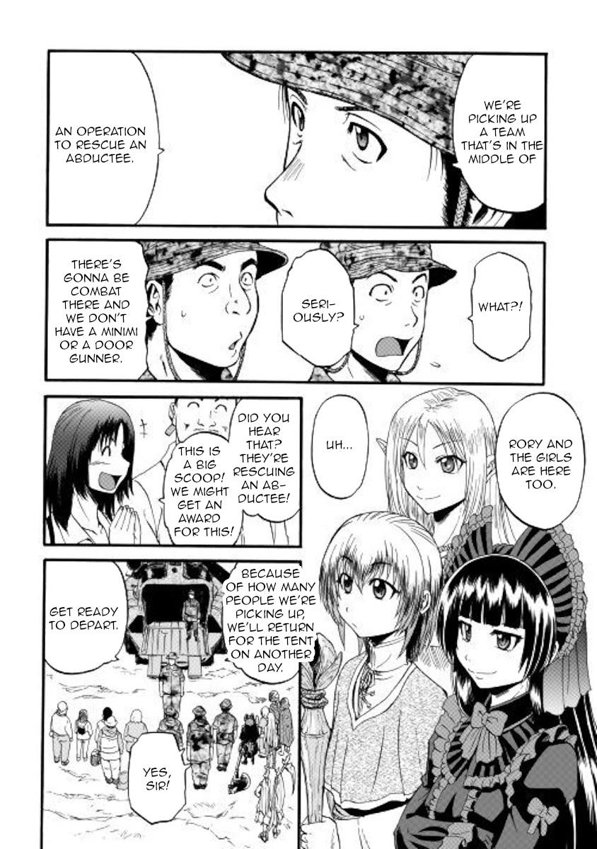 Gate - Jietai Kare no Chi nite, Kaku Tatakeri Chapter 98 page 10 - Chapter 98