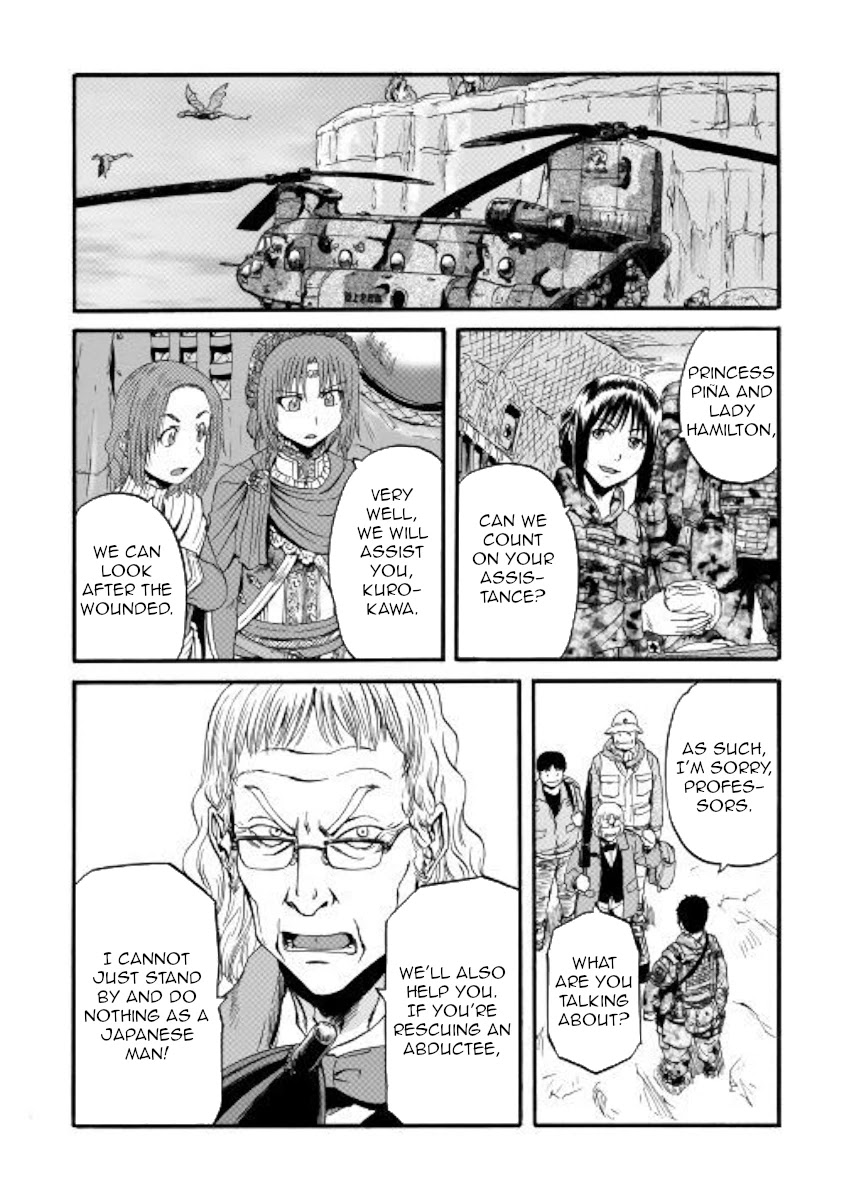 Gate - Jietai Kare no Chi nite, Kaku Tatakeri Chapter 98 page 11 - Chapter 98