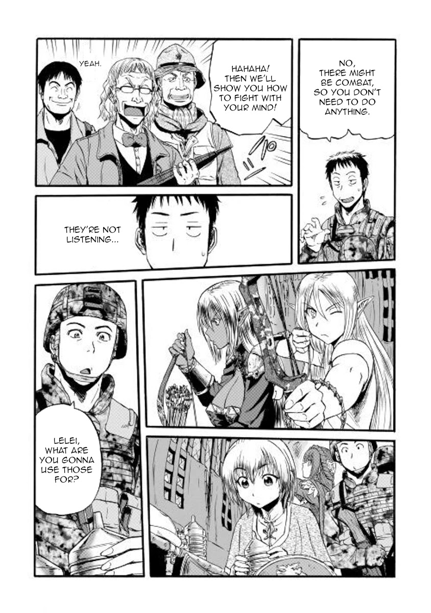 Gate - Jietai Kare no Chi nite, Kaku Tatakeri Chapter 98 page 12 - Chapter 98