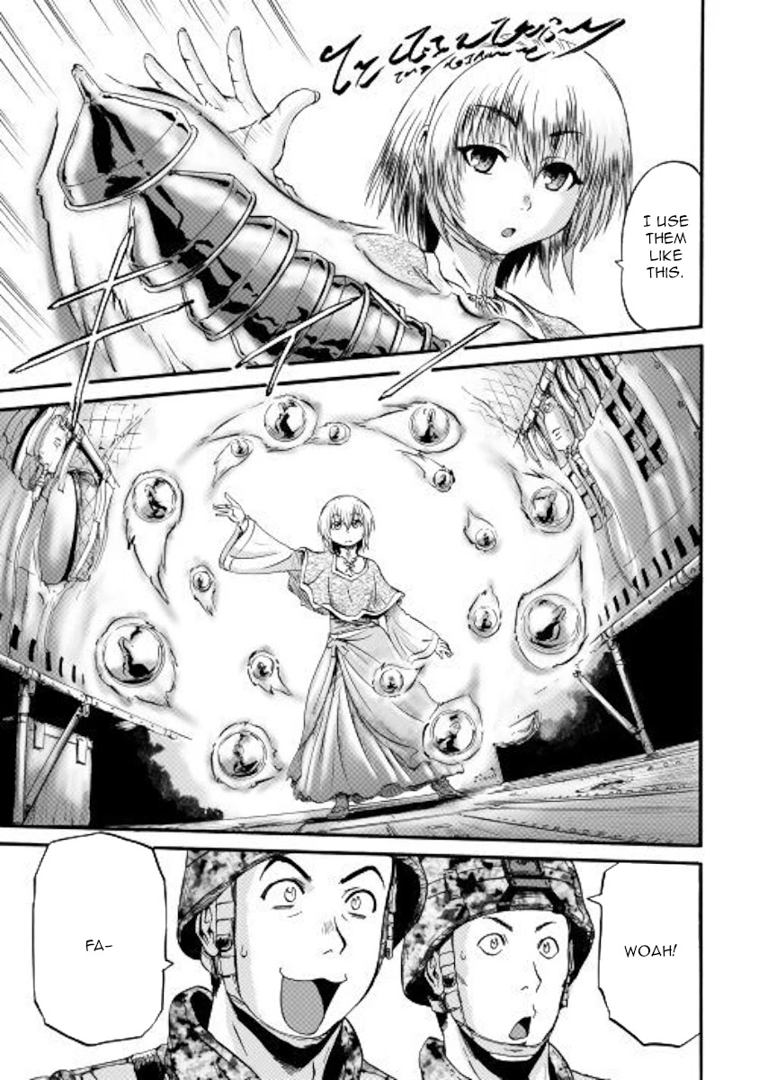 Gate - Jietai Kare no Chi nite, Kaku Tatakeri Chapter 98 page 13 - Chapter 98