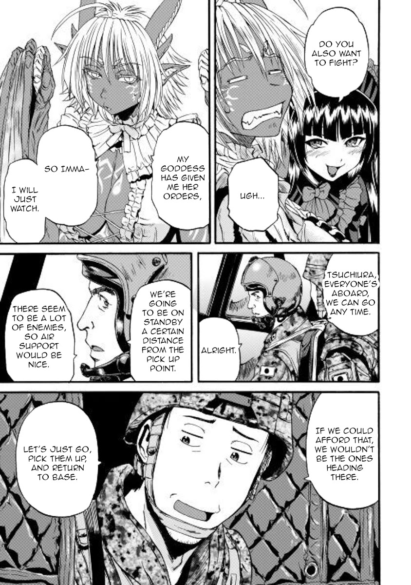 Gate - Jietai Kare no Chi nite, Kaku Tatakeri Chapter 98 page 15 - Chapter 98