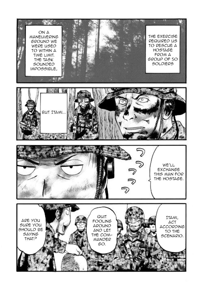 Gate - Jietai Kare no Chi nite, Kaku Tatakeri Chapter 99 page 3 - Chapter 99