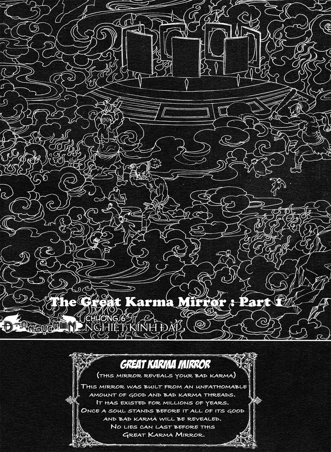 Gateway to the Underworld Chapter 6 page 1 - Chapter 6: The Great Karma Mirror: Part 1