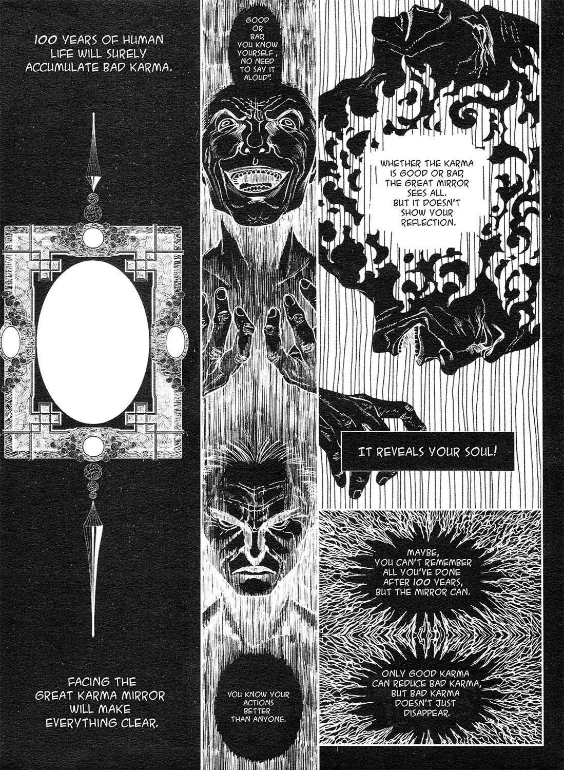 Gateway to the Underworld Chapter 6 page 2 - Chapter 6: The Great Karma Mirror: Part 1