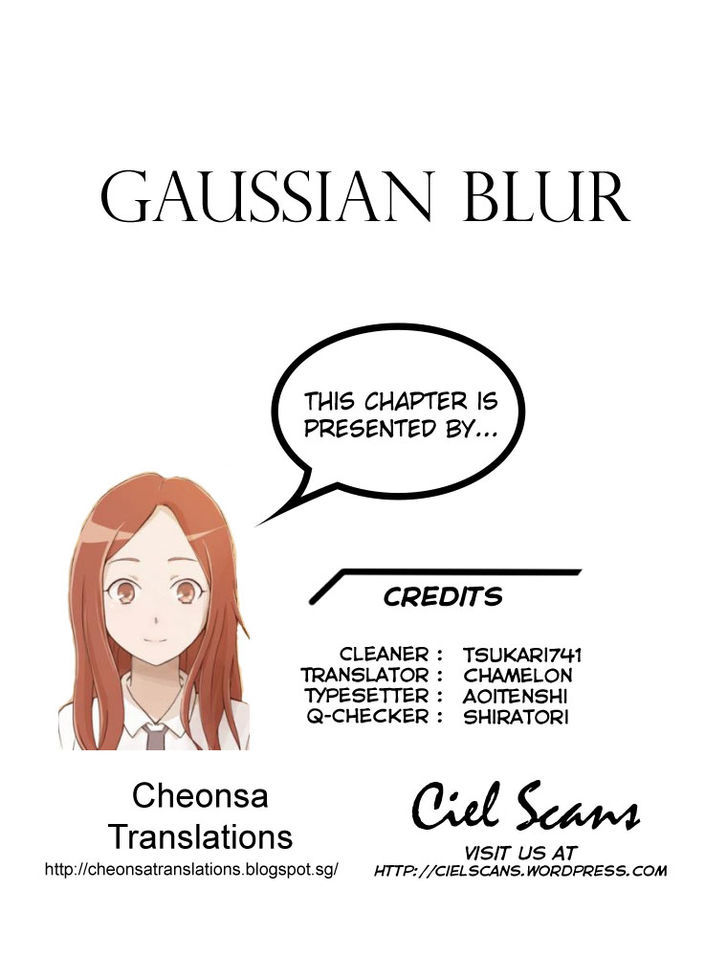 Gaussian Blur Chapter 10 page 1 - Chapter 10