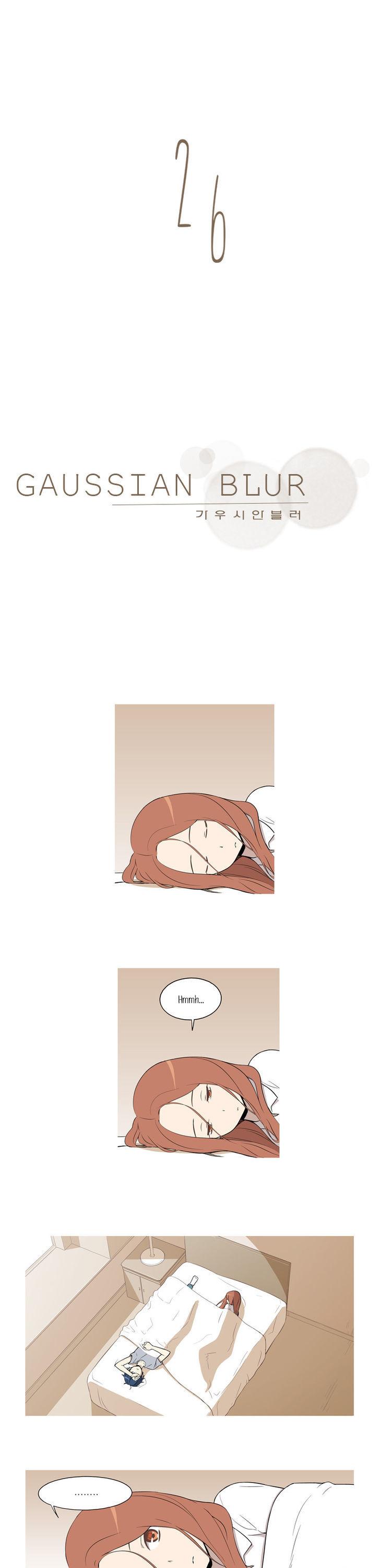 Gaussian Blur Chapter 26 page 1 - Chapter 26