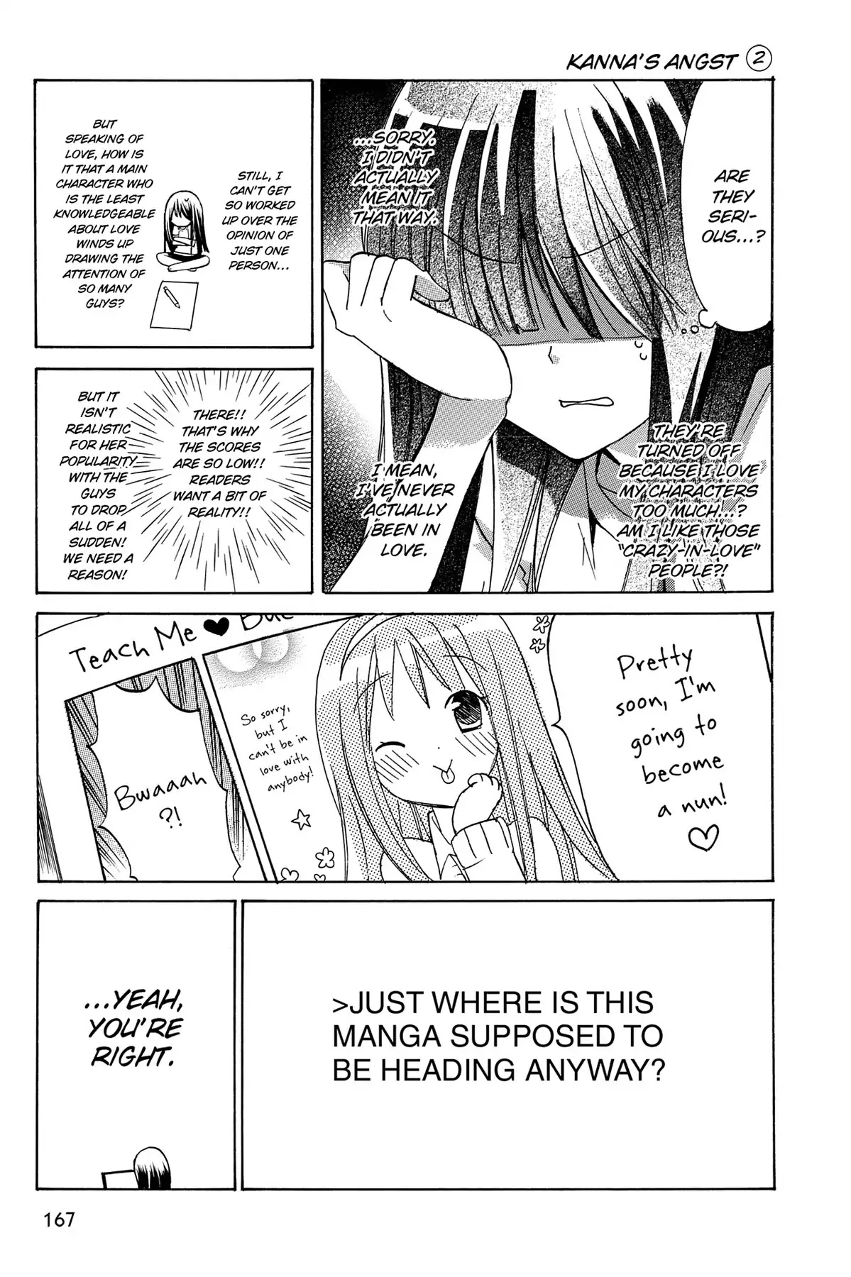 GDGD-DOGS Chapter 13.6 page 2 - Vol.1 Original Bonus Manga ✩ Kanna's Angst
