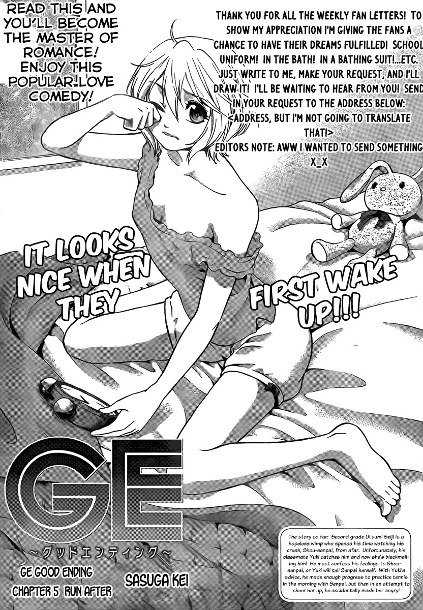 GE Chapter 5 page 1 - Chapter 5: Run After