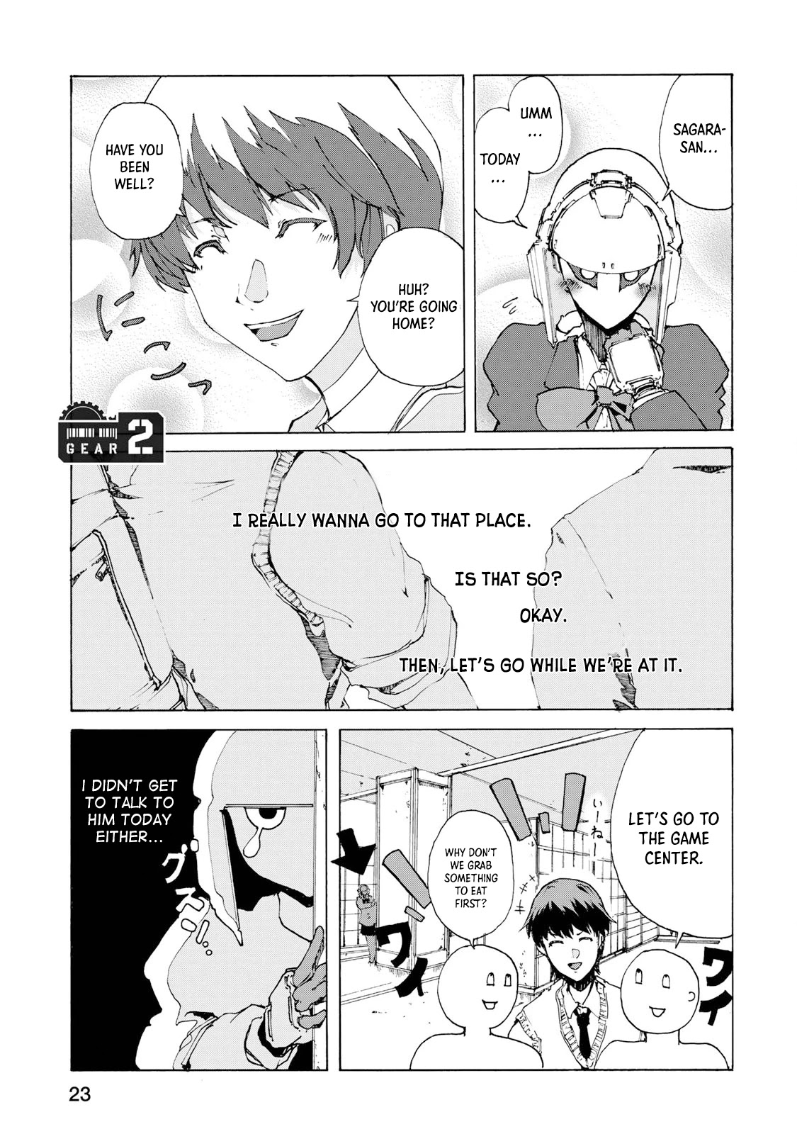 Gear in Love Chapter 2 page 1 - Chapter 2: Gear in Distress