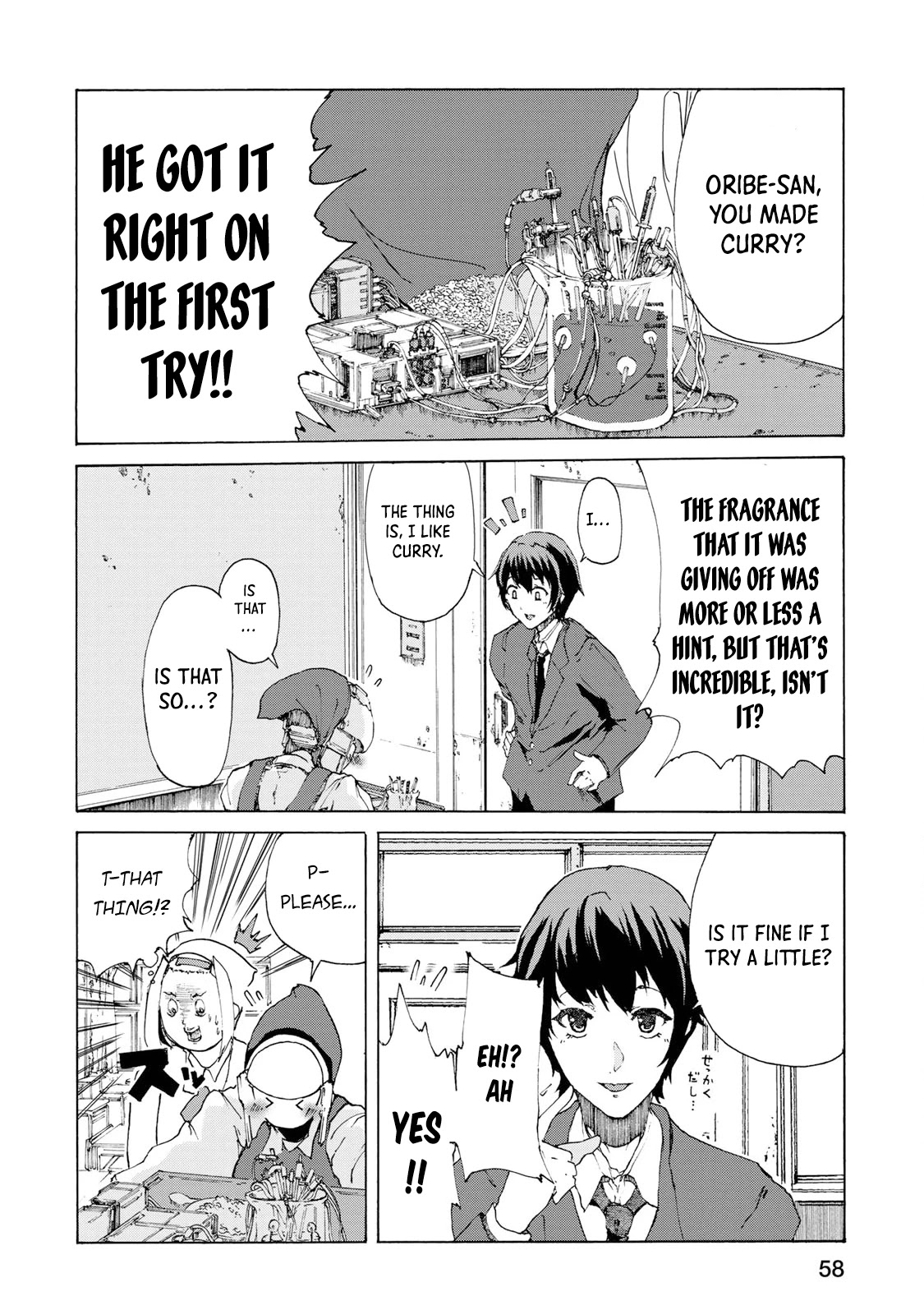 Gear in Love Chapter 3 page 16 - Chapter 3: Cooking Gear